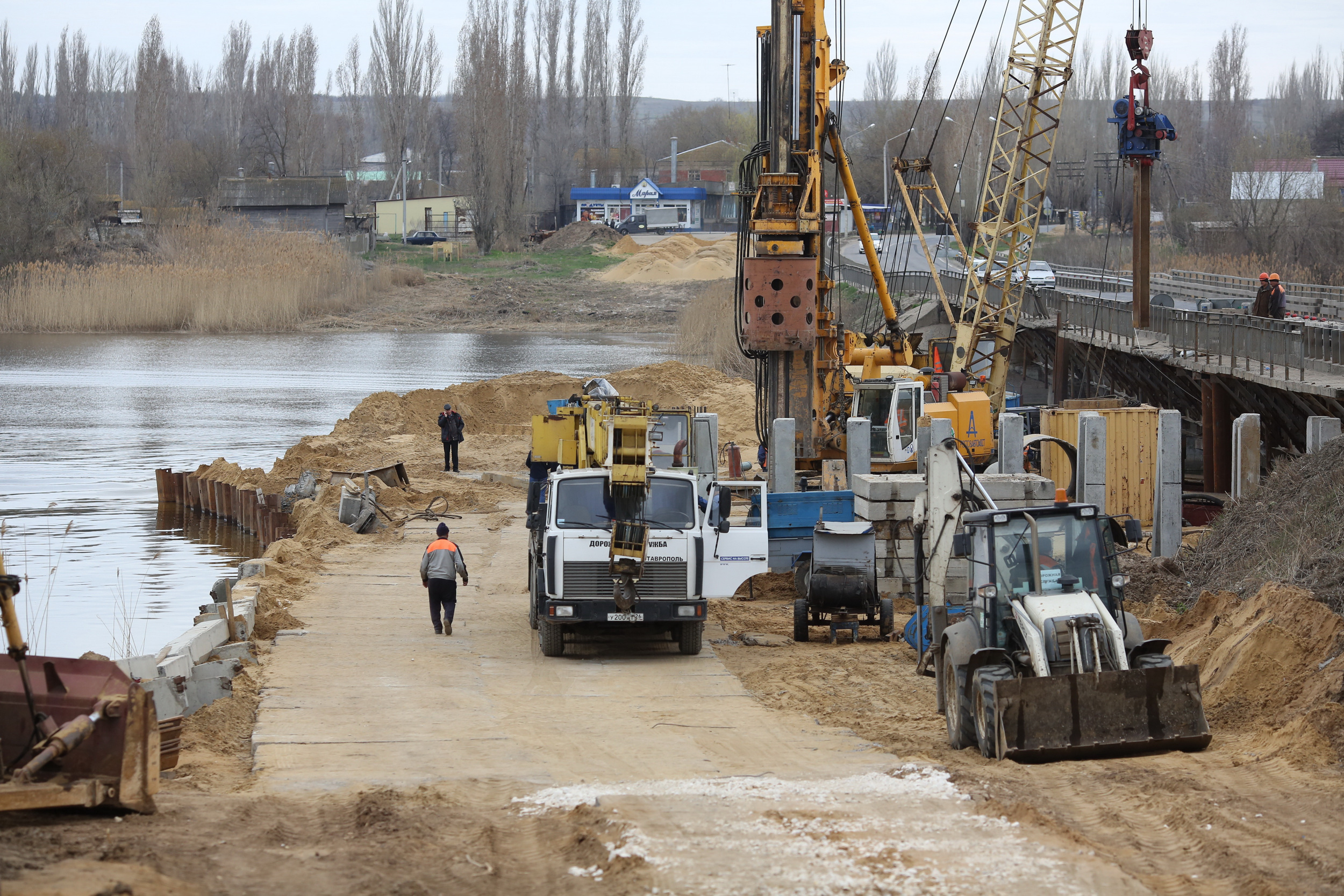 Под Волгоградом возведут новый мост через реку Оленье