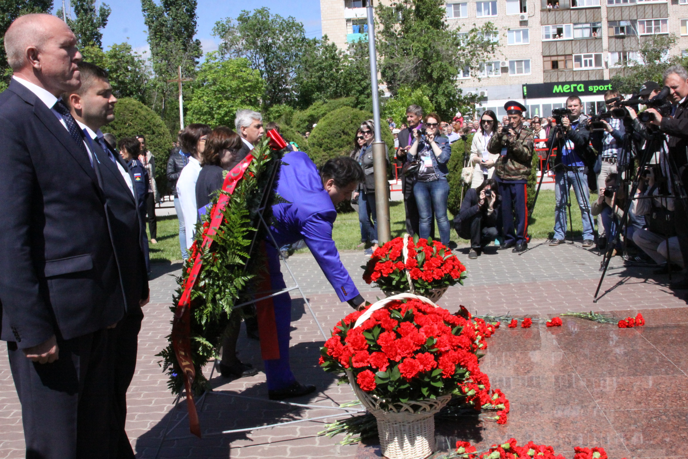 Олег Михеев принял участие в торжествах, посвященных 100-летию А. Маресьева