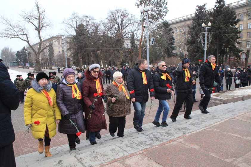 В Волгограде начали отмечать 23 февраля 