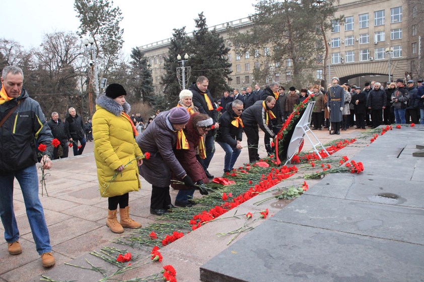 В Волгограде начали отмечать 23 февраля 