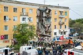 В Волгограде завершена поисковая операция на месте разрушенного дома