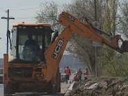 В Волгограде идут ремонтные работы на 2-ой Продольной