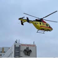 Вертолет санавиации совершил 150 вылетов в 2024 году