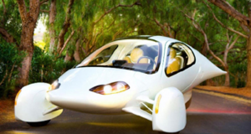 2008 Aptera расходует литр на «сотню»