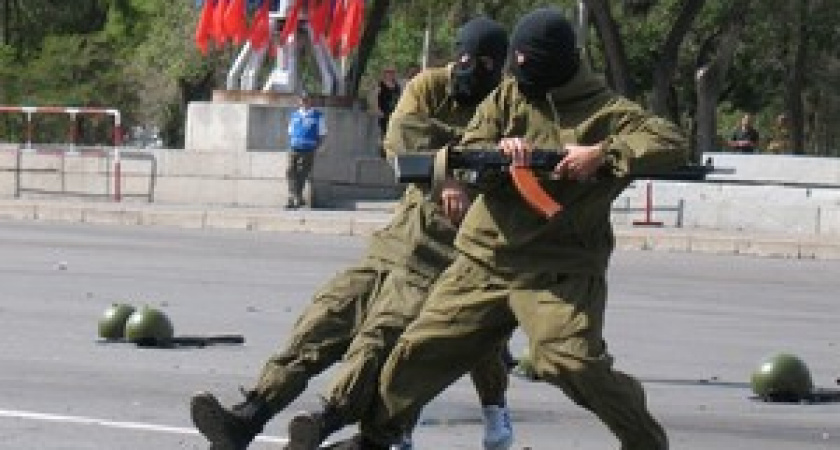 Выступил спецназ