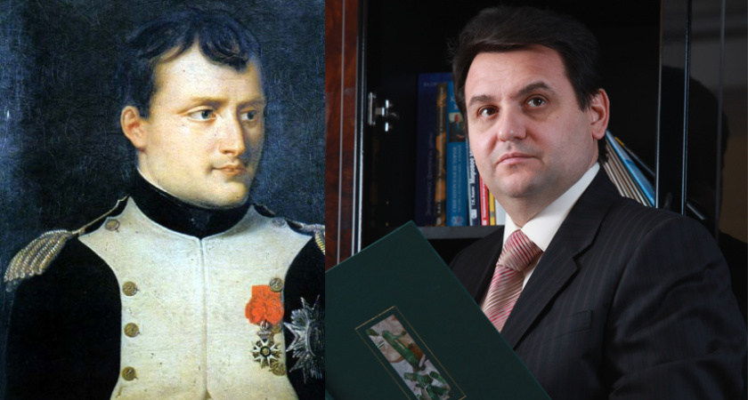 Историческая встреча Михеева и Наполеона