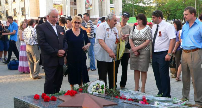 В Херсоне открыли новый памятник сталинградцам. ВИДЕО