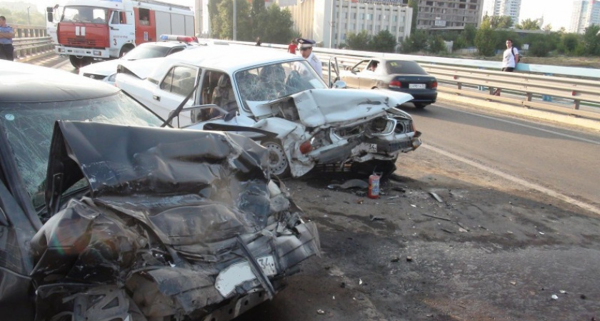 В минувшие  выходные в Волгограде произошло 8 ДТП 
