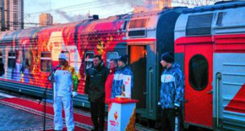 В Волгограде начался этап Эстафеты Олимпийского огня