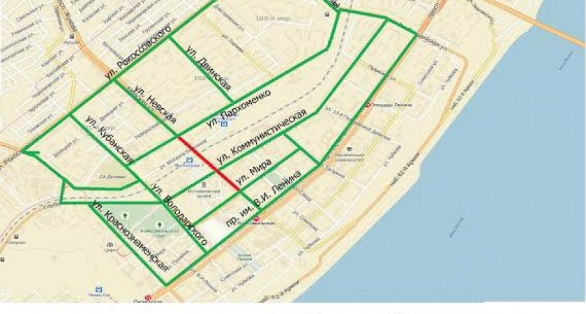 В Волгограде закрывается путепровод на улице Комсомольской