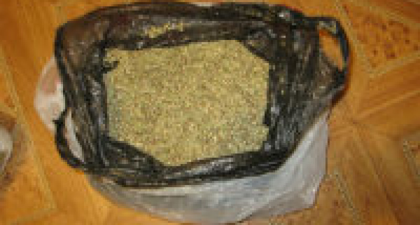 На юге Волгограда наркоторговца задержали с 1.1 килограммами марихуаны      