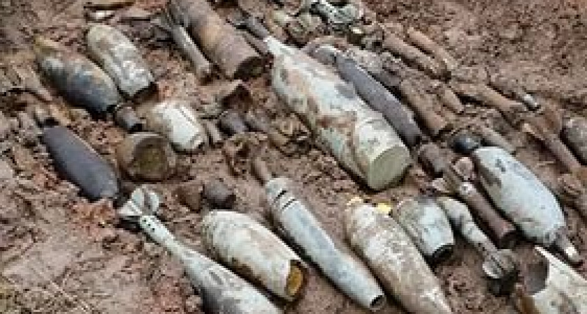 Под Волгоградом обнаружены боеприпасы времен ВОВ