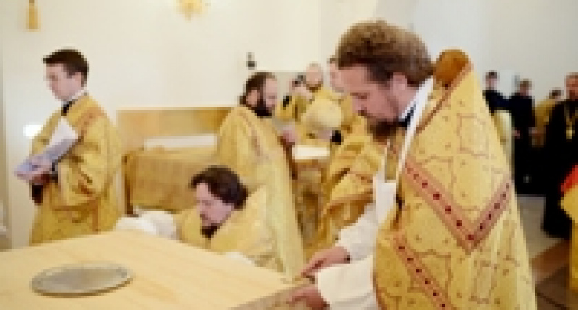 В Волгограде освящено место для строительства собора Александра Невского