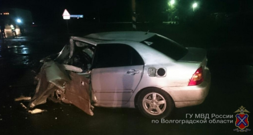 Под Волгоградом водитель скончался на месте ДТП