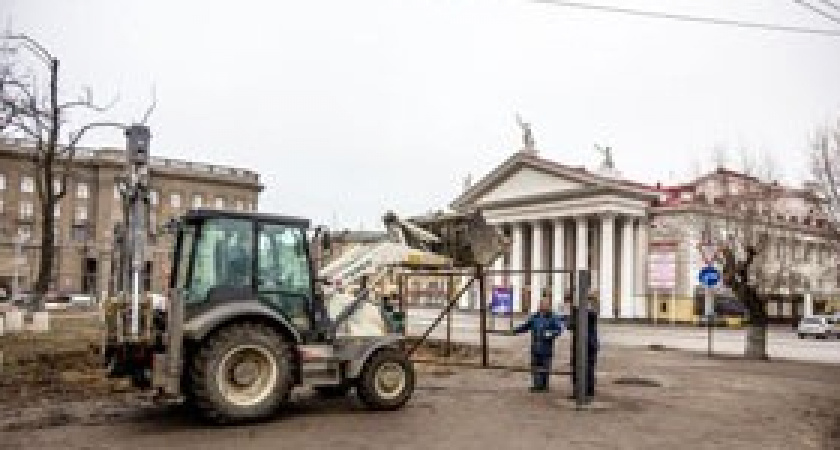 В Волгограде заложили исторические кирпичи