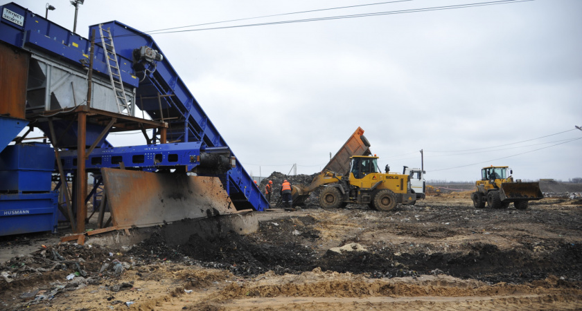 Под Волгоградом строят мусороперерабатывающий комплекс