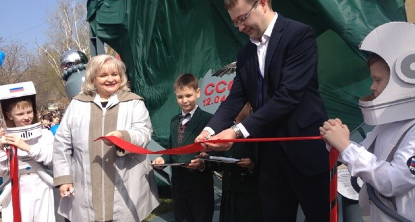 В Волгограде  открыли «дворик Гагарина»