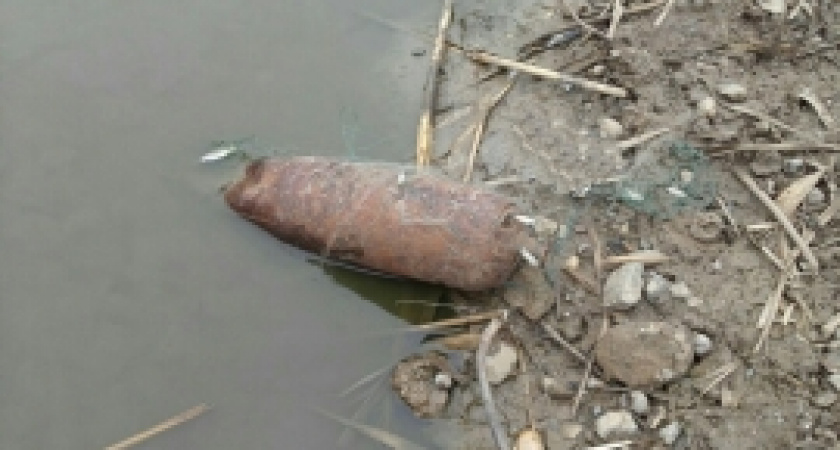 Под Волгоградом местный житель нашел фугасную бомбу