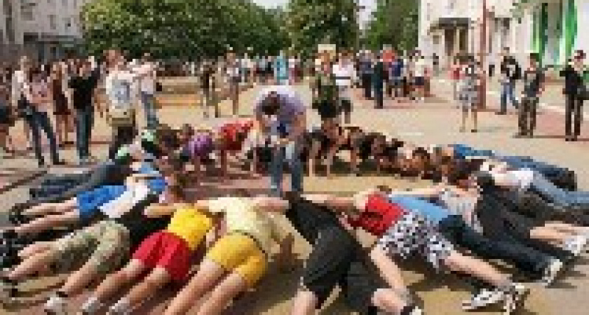 Волгоградцы установят «Рекорд Победы», отжавшись 25933 раза