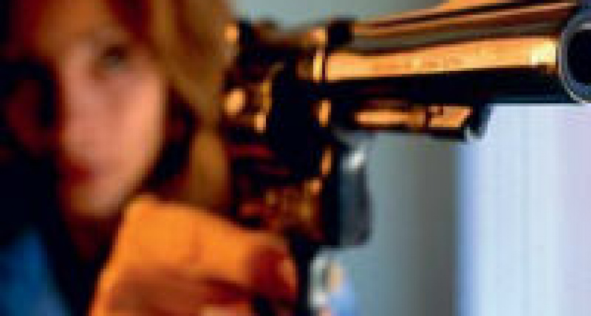 В Волгограде задержали пьяную женщину с пистолетом