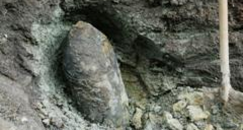 В Волгограде нашли авиационную бомбу военных лет