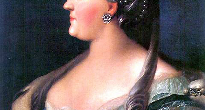 Екатерина II взошла на престол