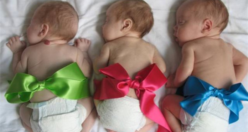 В Волгоградском областном перинатальном центре родилась тройня