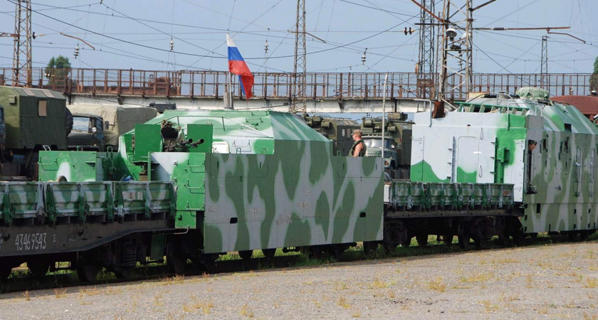 Под Волгоградом  впервые за последние 15 лет в учениях задействуют бронепоезда