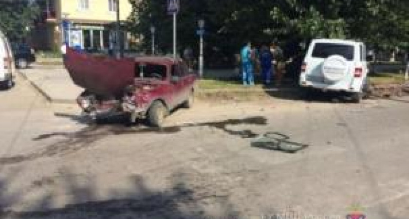 Под Волгоградом водитель «УАЗа» пострадал от автохама 