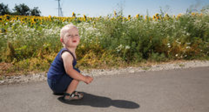 В Городище водитель ВАЗа сбил сидевшего на обочине 5-летнего ребенка