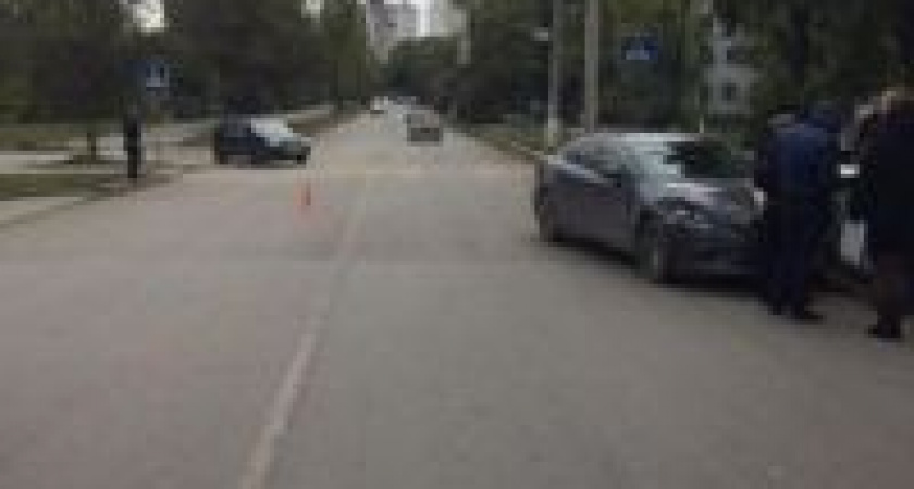 В Волгограде иномарка сбила девушку с трехмесячным ребенком