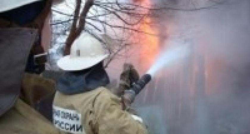 Под Волгоградом в селе Матышёво на пожаре погиб мужчина