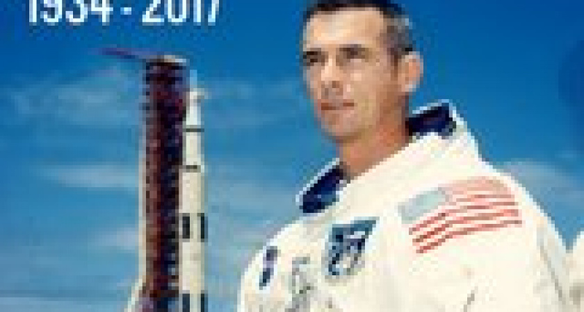 Умер последний побывавший на Луне астронавт