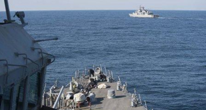 Американский эсминец вошел в акваторию Черного моря