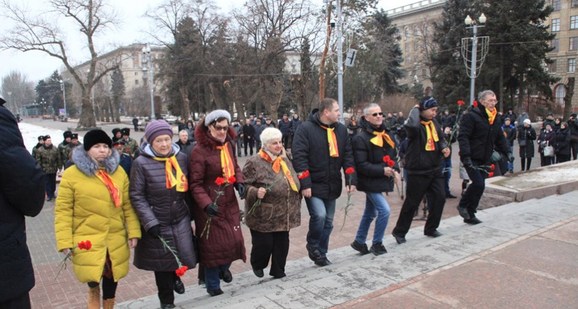 В Волгограде начали отмечать 23 февраля 
