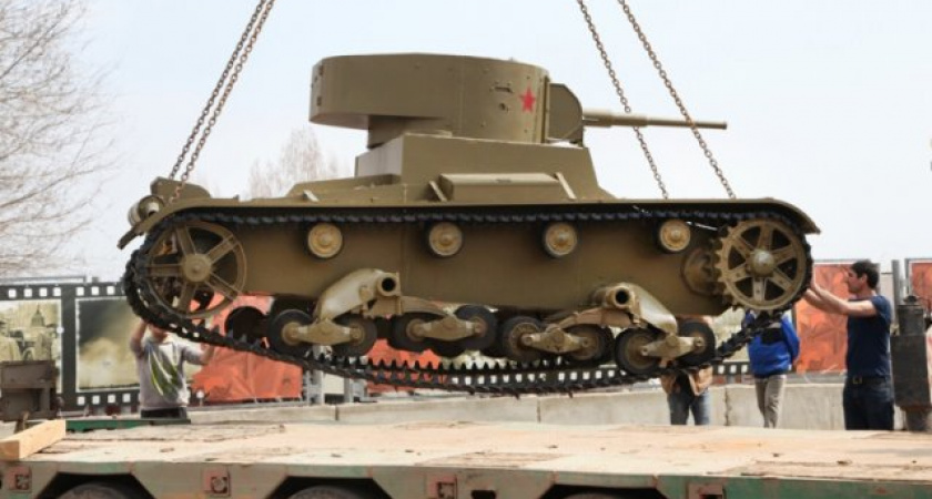 Военную технику музея «Сталинградская битва» возвращают на смотровые площадки