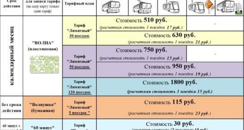 Депутаты Волгограда утвердили тарифные пакеты для поездок на городском транспорте