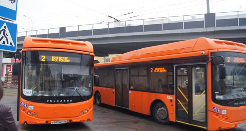 В Волгограде на маршруты №2 и №6 вышли новые автобусы