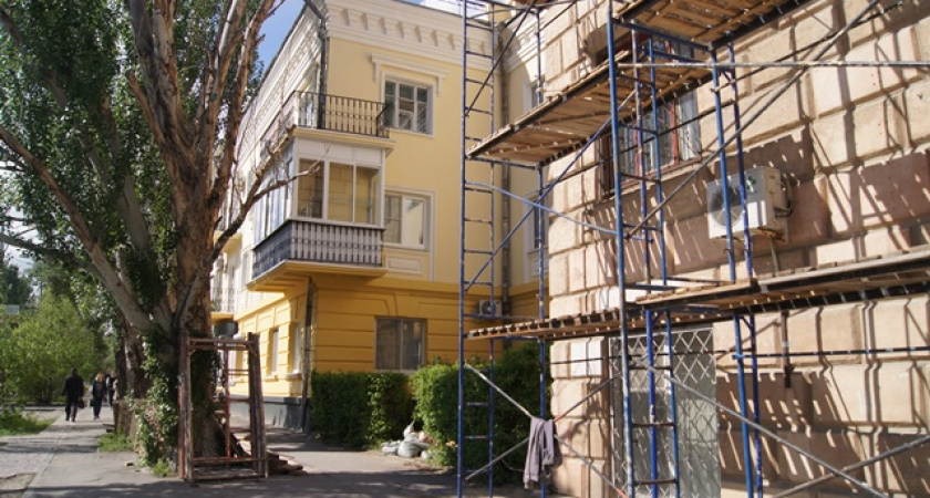 В центре Волгограда обновят фасады 11 домов