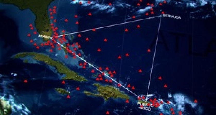В Бермудском треугольнике появился пропавший 90 лет назад корабль