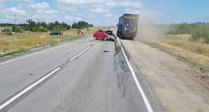 Двойное ДТП в Дубовском районе