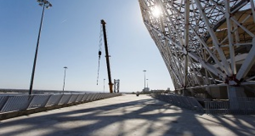 На «Волгоград Арене» построены все лестницы