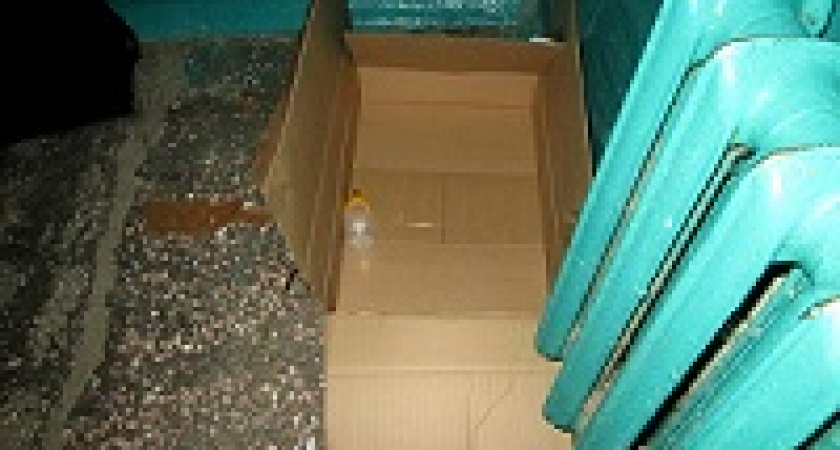 Под Волгоградом в коробке найден новорожденный