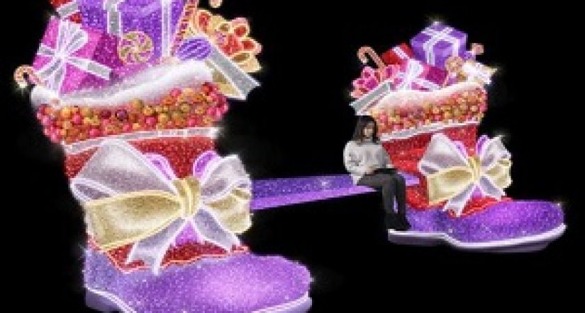 В новогоднем Волгограде появятся сверкающие «Сапоги» 