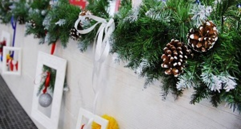 Волгоградские школьники изготовили километровую новогоднюю гирлянду 