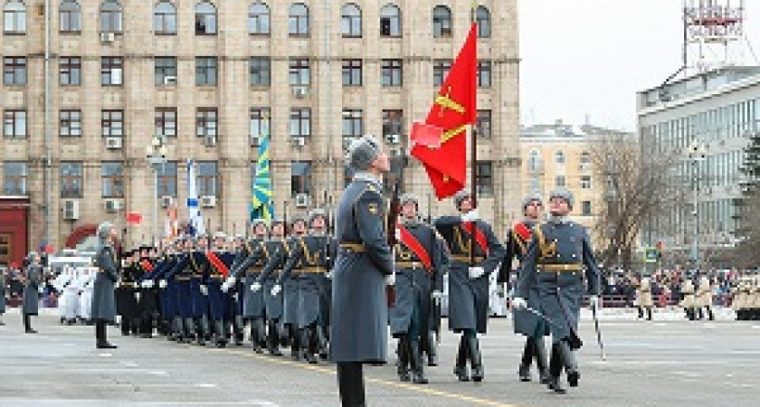 В Волгограде завершился праздничный парад
