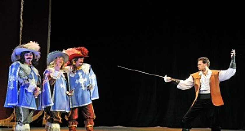 Волгоградский музтеатр готовит мюзикл «Д’Артаньян и три мушкетера»