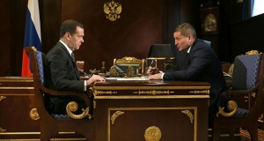 Губернатор поговорил с премьером