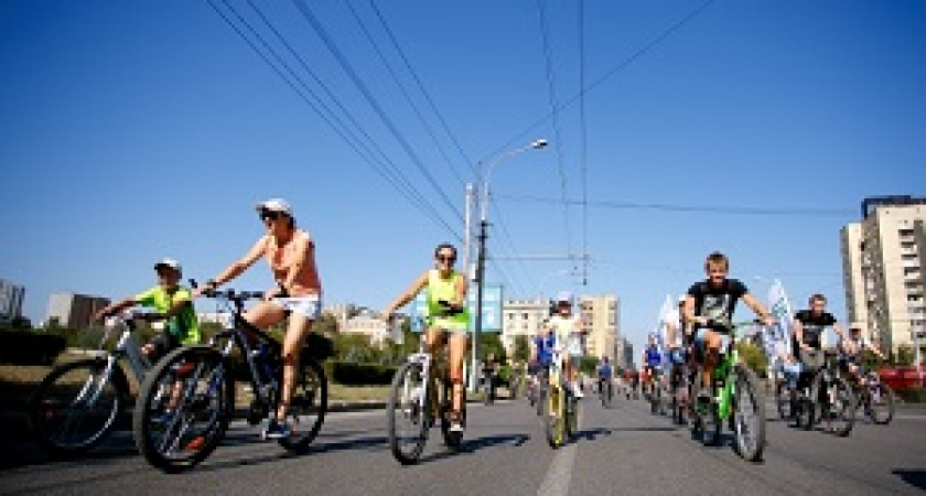 В Волгограде проходит акция «На работу – на велосипеде»