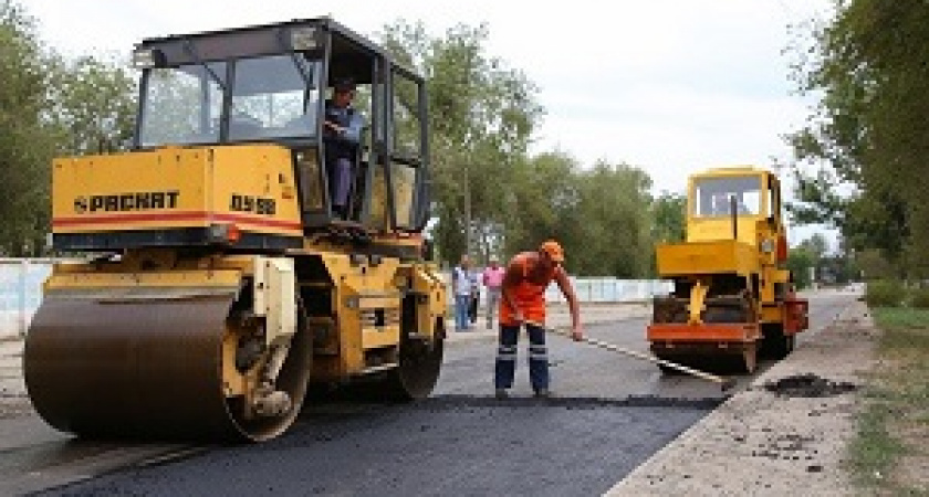 В Волгограде уложили 80 тысяч тонн асфальтобетона
